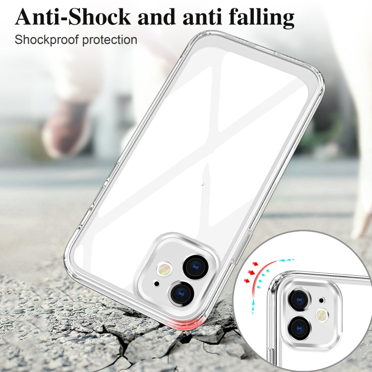 For iPhone 12 mini Acrylic + TPU Accurate Hole Transparent Shockproof Case