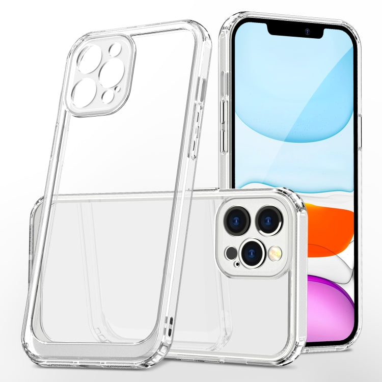 For iPhone 11 Pro Acrylic + TPU Accurate Hole Transparent Shockproof Case