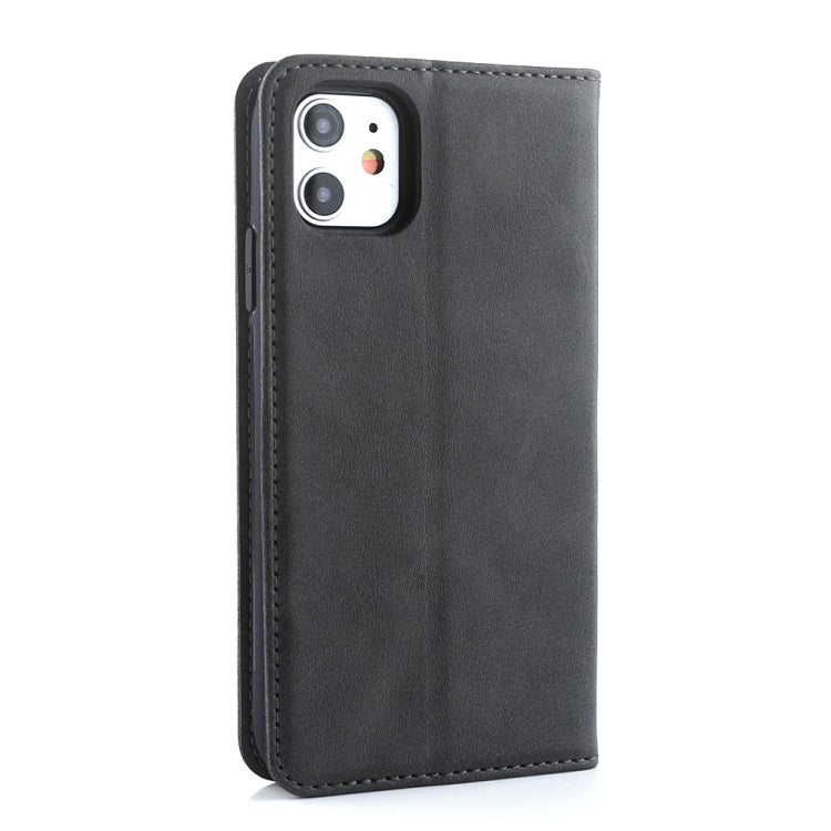 For iPhone 11 Diaobaolee Gemini Magnetic Buckle Horizontal Flip Leather Case with Holder & Card Slots