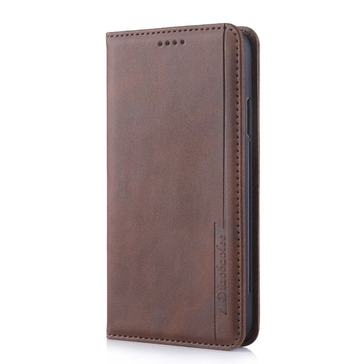 For iPhone 11 Diaobaolee Gemini Magnetic Buckle Horizontal Flip Leather Case with Holder & Card Slots