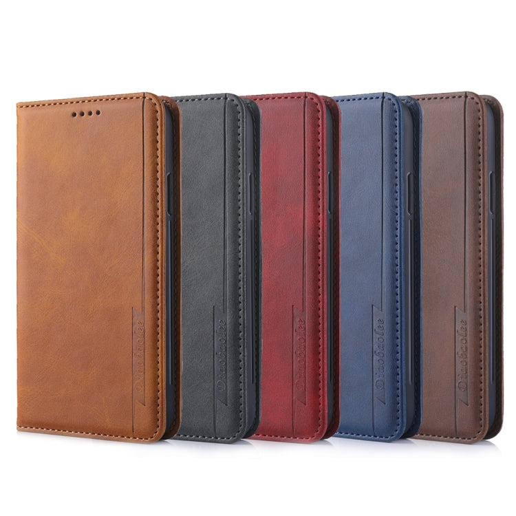 For iPhone 11 Diaobaolee Gemini Magnetic Buckle Horizontal Flip Leather Case with Holder & Card Slots