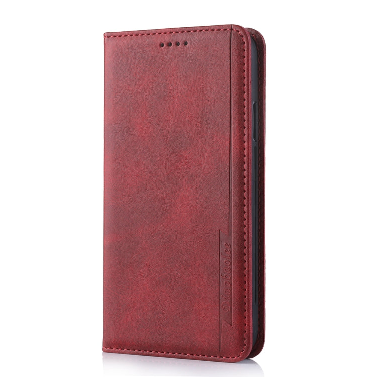 For iPhone 11 Diaobaolee Gemini Magnetic Buckle Horizontal Flip Leather Case with Holder & Card Slots