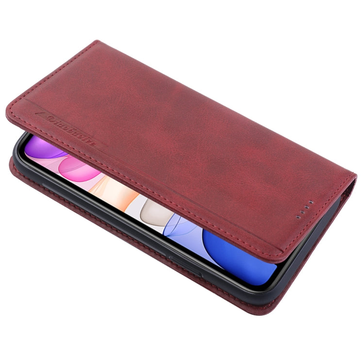 For iPhone 11 Diaobaolee Gemini Magnetic Buckle Horizontal Flip Leather Case with Holder & Card Slots