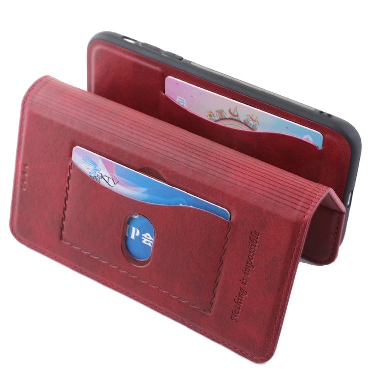 For iPhone 11 Diaobaolee Gemini Magnetic Buckle Horizontal Flip Leather Case with Holder & Card Slots