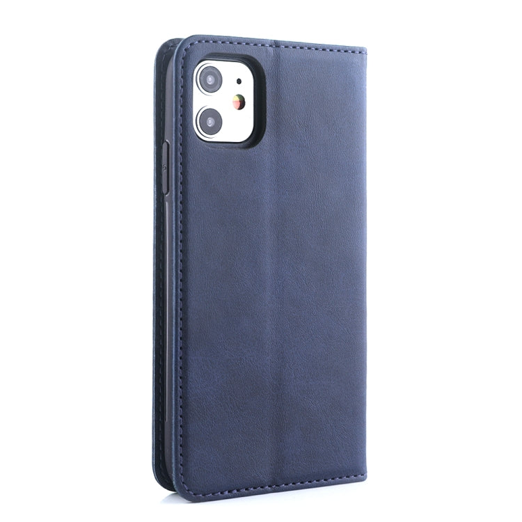 For iPhone 11 Diaobaolee Gemini Magnetic Buckle Horizontal Flip Leather Case with Holder & Card Slots
