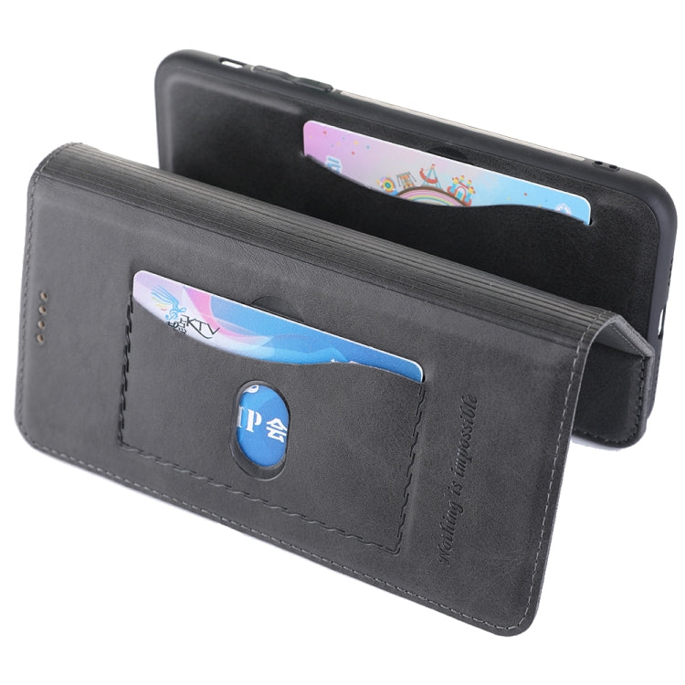 For iPhone 11 Pro Diaobaolee Gemini Magnetic Buckle Horizontal Flip Leather Case with Holder & Card Slots