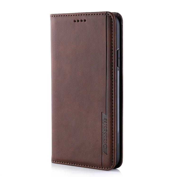 For iPhone 11 Pro Diaobaolee Gemini Magnetic Buckle Horizontal Flip Leather Case with Holder & Card Slots