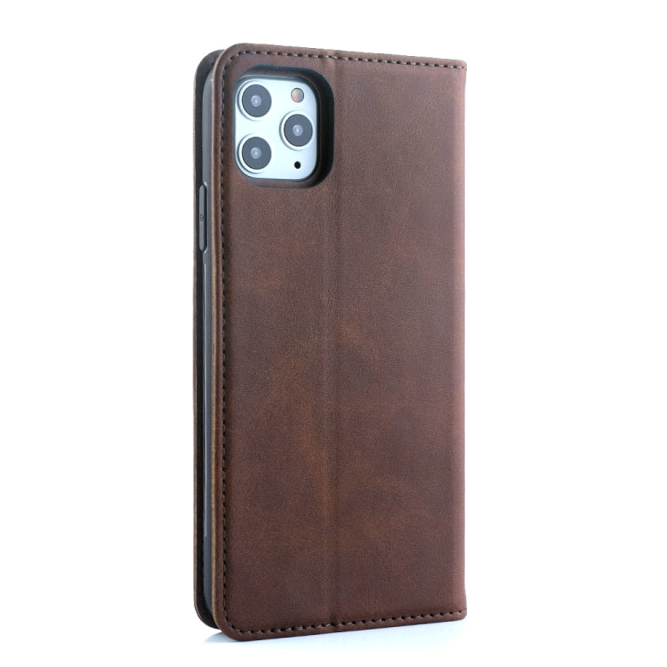 For iPhone 11 Pro Diaobaolee Gemini Magnetic Buckle Horizontal Flip Leather Case with Holder & Card Slots