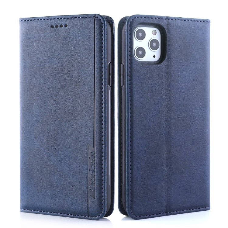 For iPhone 11 Pro Diaobaolee Gemini Magnetic Buckle Horizontal Flip Leather Case with Holder & Card Slots