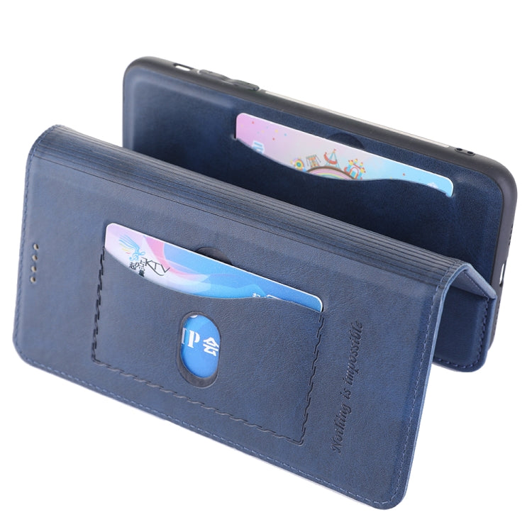 For iPhone 11 Pro Diaobaolee Gemini Magnetic Buckle Horizontal Flip Leather Case with Holder & Card Slots