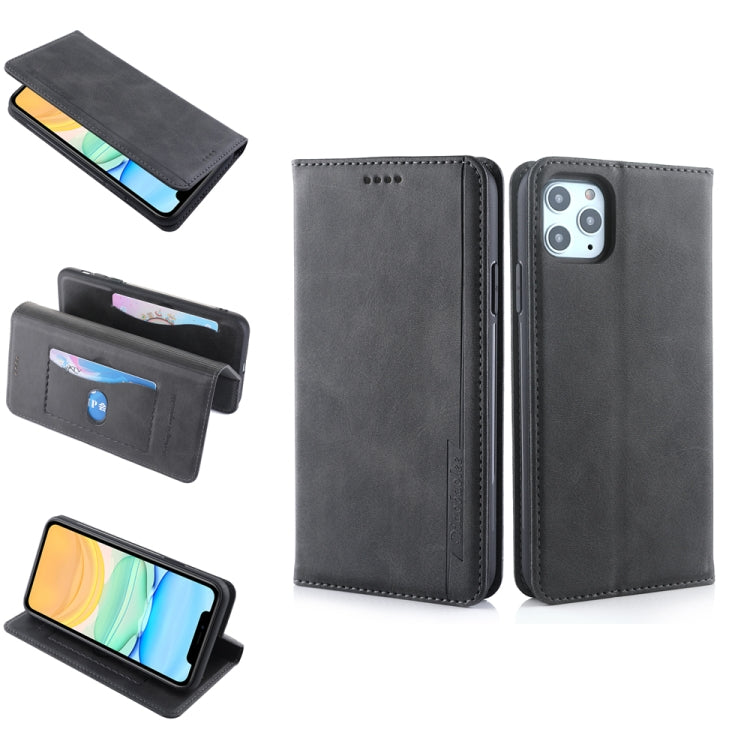 For iPhone 11 Pro Max Diaobaolee Gemini Magnetic Buckle Horizontal Flip Leather Case with Holder & Card Slots