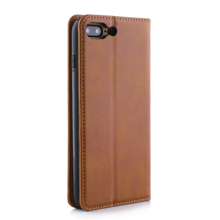 For iPhone SE 2022 / SE 2020 / 8 / 7 Diaobaolee Gemini Magnetic Buckle Horizontal Flip Leather Case with Holder & Card Slots