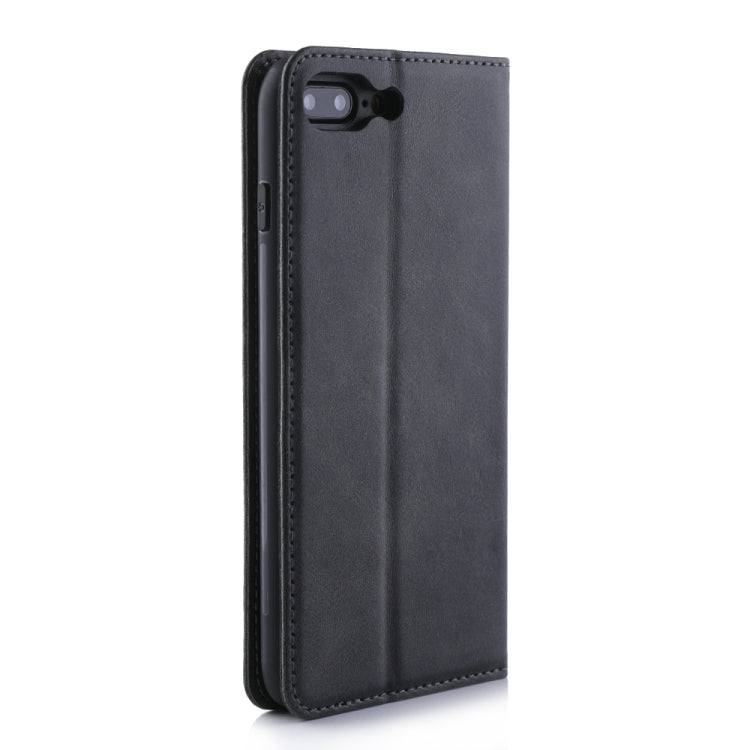 For iPhone 8 Plus / 7 Plus Diaobaolee Gemini Magnetic Buckle Horizontal Flip Leather Case with Holder & Card Slots