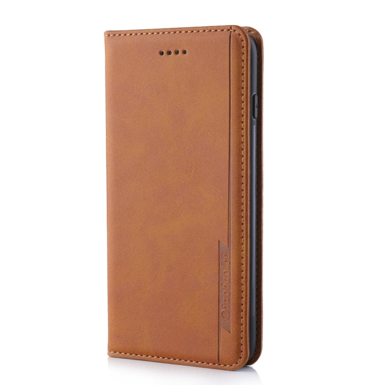 For iPhone 8 Plus / 7 Plus Diaobaolee Gemini Magnetic Buckle Horizontal Flip Leather Case with Holder & Card Slots