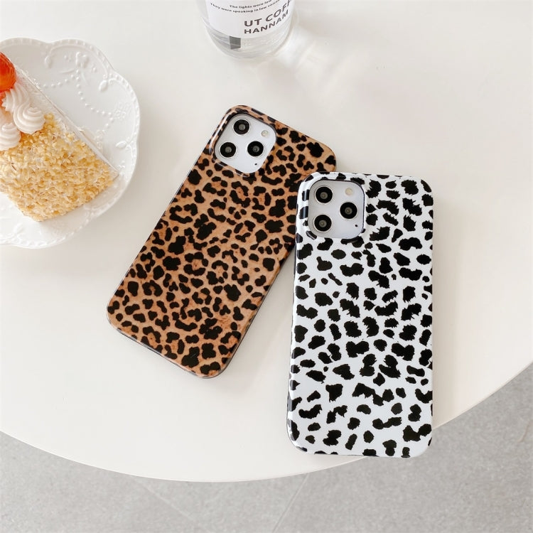 For iPhone 13 Pro Leopard Pattern Non-full Coverage TPU Protective Case