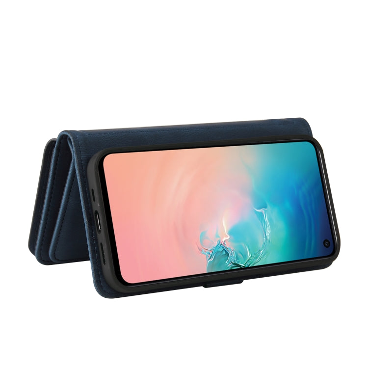 For Samsung Galaxy S10e Skin Feel PU + TPU Horizontal Flip Leather Case with Holder & 15 Cards Slot & Wallet & Zipper Pocket & Lanyard