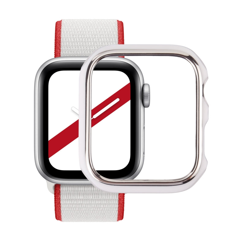Dual-color Electroplating PC Protective Watch Case For Apple Watch Series 7 & 6 & SE & 5 & 4 44mm