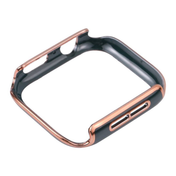 Dual-color Electroplating PC Protective Watch Case For Apple Watch Series 7 & 6 & SE & 5 & 4 44mm