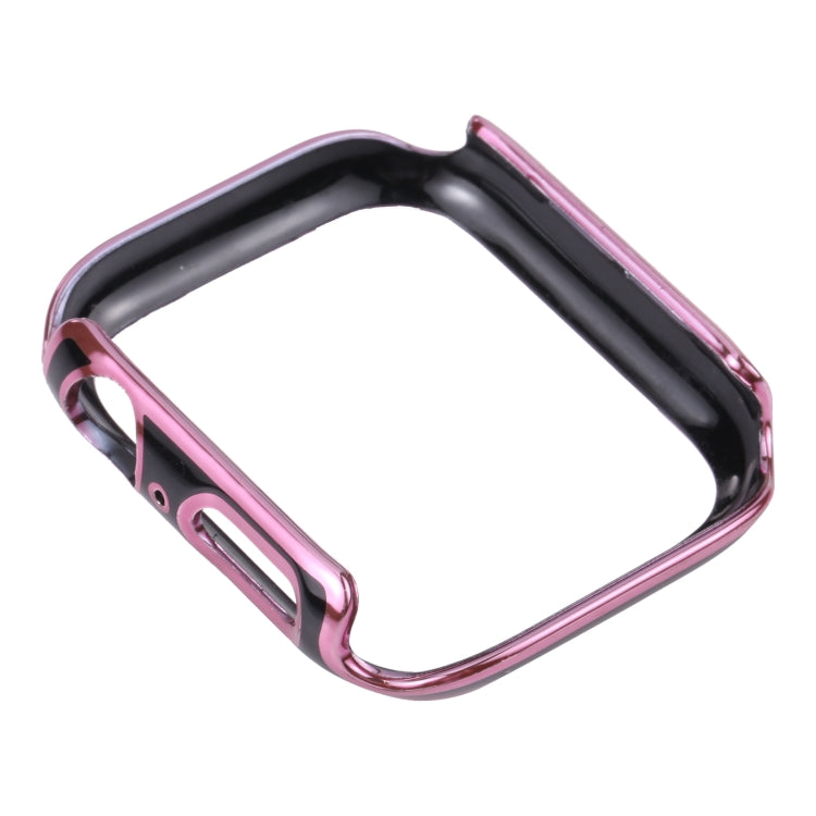 Dual-color Electroplating PC Protective Watch Case For Apple Watch Series 7 & 6 & SE & 5 & 4 44mm