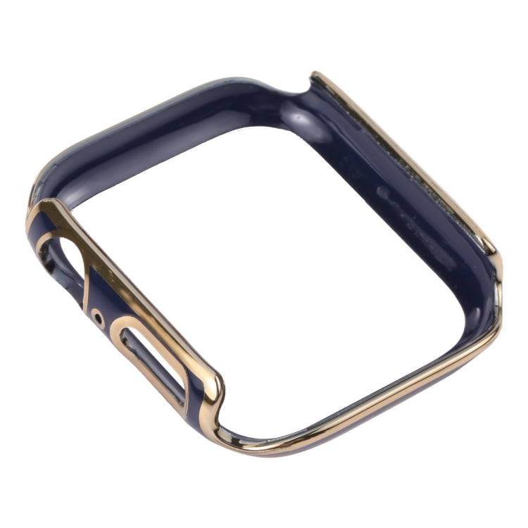 Dual-color Electroplating PC Protective Watch Case For Apple Watch Series 7 & 6 & SE & 5 & 4 44mm