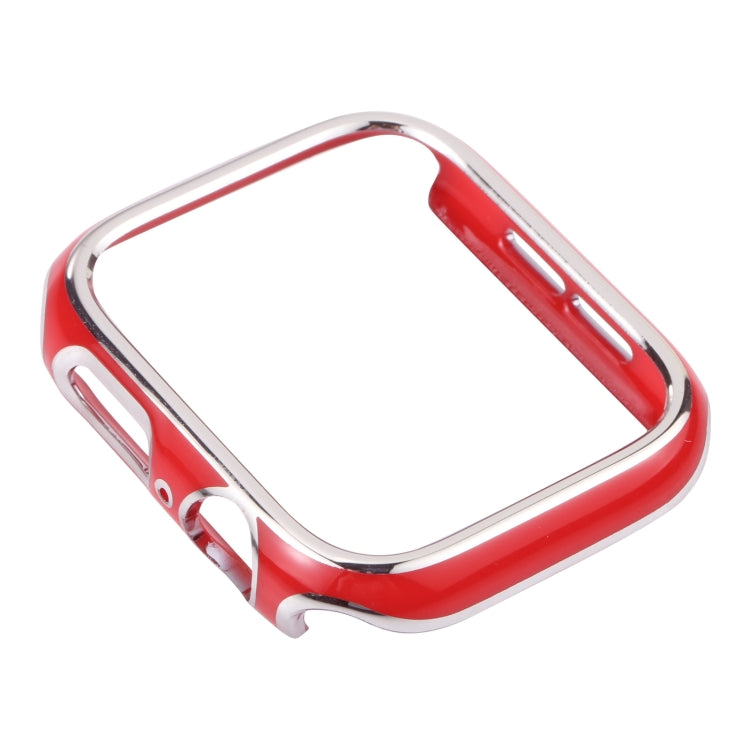 Dual-color Electroplating PC Protective Watch Case For Apple Watch Series 3 & 2 & 1 42mm