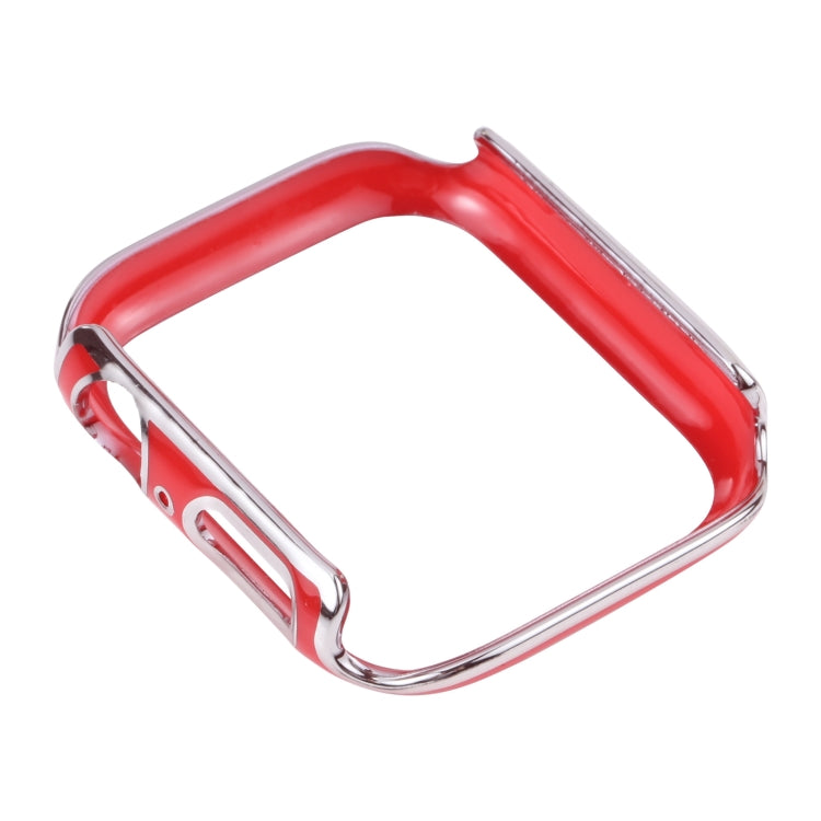 Dual-color Electroplating PC Protective Watch Case For Apple Watch Series 3 & 2 & 1 42mm