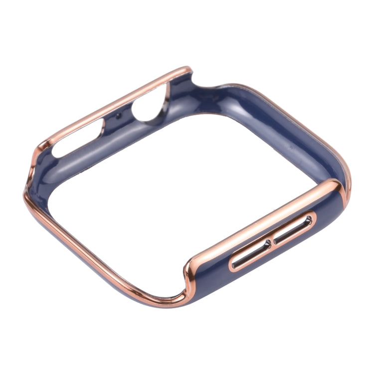 Dual-color Electroplating PC Protective Watch Case For Apple Watch Series 3 & 2 & 1 42mm