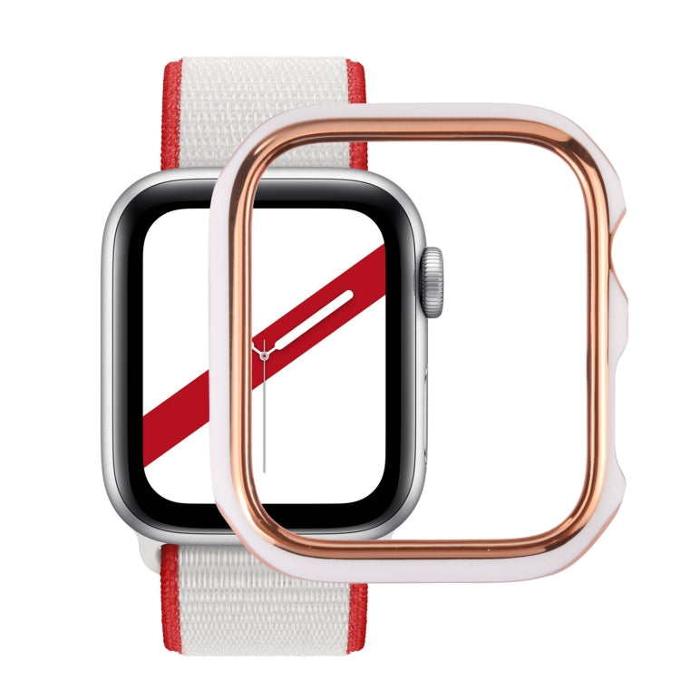 Dual-color Electroplating PC Protective Watch Case For Apple Watch Series 3 & 2 & 1 42mm