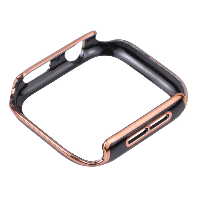 Dual-color Electroplating PC Protective Watch Case For Apple Watch Series 7 & 6 & SE & 5 & 4 40mm