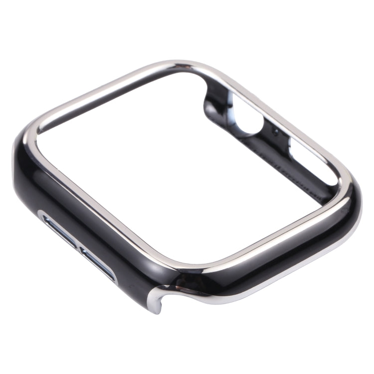Dual-color Electroplating PC Protective Watch Case For Apple Watch Series 7 & 6 & SE & 5 & 4 40mm