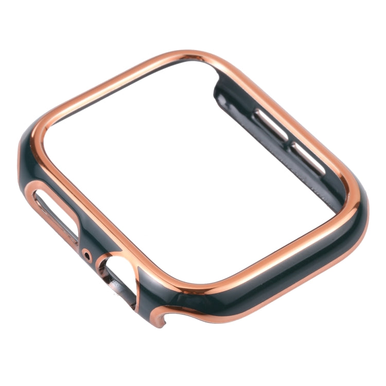 Dual-color Electroplating PC Protective Watch Case For Apple Watch Series 7 & 6 & SE & 5 & 4 40mm