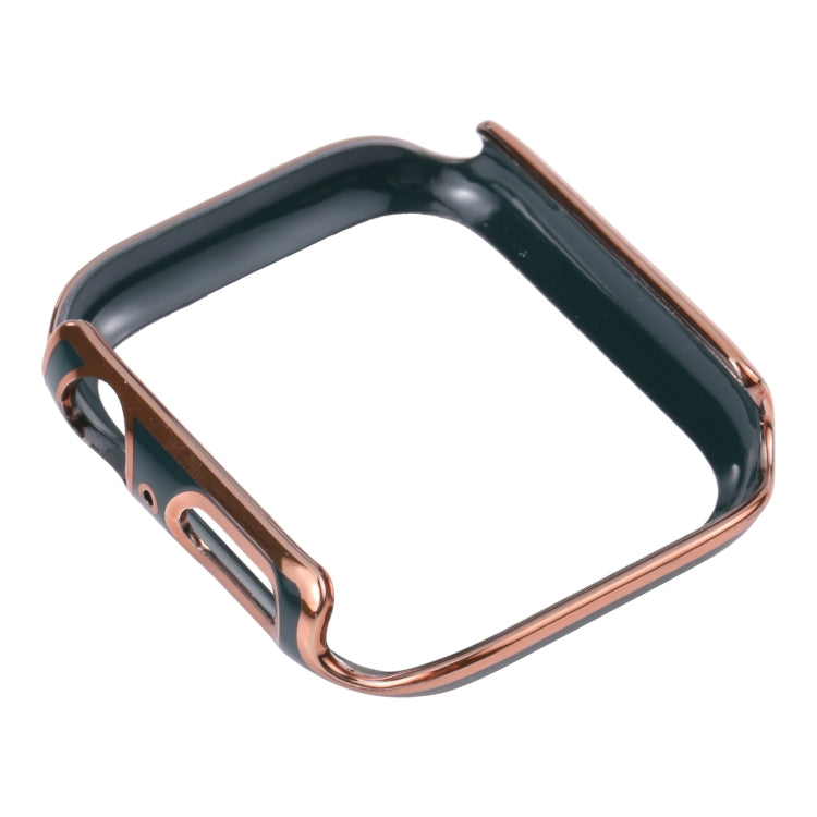 Dual-color Electroplating PC Protective Watch Case For Apple Watch Series 7 & 6 & SE & 5 & 4 40mm