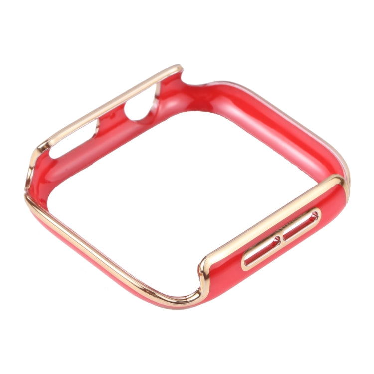 Dual-color Electroplating PC Protective Watch Case For Apple Watch Series 7 & 6 & SE & 5 & 4 40mm
