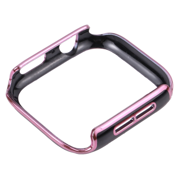 Dual-color Electroplating PC Protective Watch Case For Apple Watch Series 7 & 6 & SE & 5 & 4 40mm