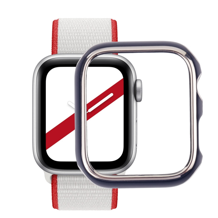 Dual-color Electroplating PC Protective Watch Case For Apple Watch Series 3 & 2 & 1 38mm
