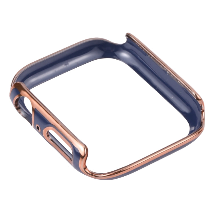 Dual-color Electroplating PC Protective Watch Case For Apple Watch Series 3 & 2 & 1 38mm