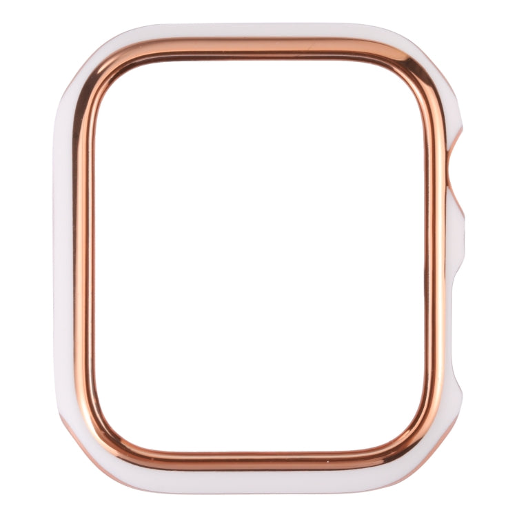 Dual-color Electroplating PC Protective Watch Case For Apple Watch Series 3 & 2 & 1 38mm