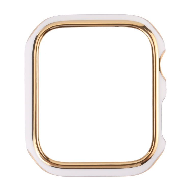 Dual-color Electroplating PC Protective Watch Case For Apple Watch Series 3 & 2 & 1 38mm
