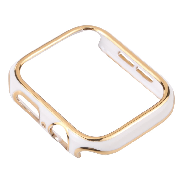 Dual-color Electroplating PC Protective Watch Case For Apple Watch Series 3 & 2 & 1 38mm