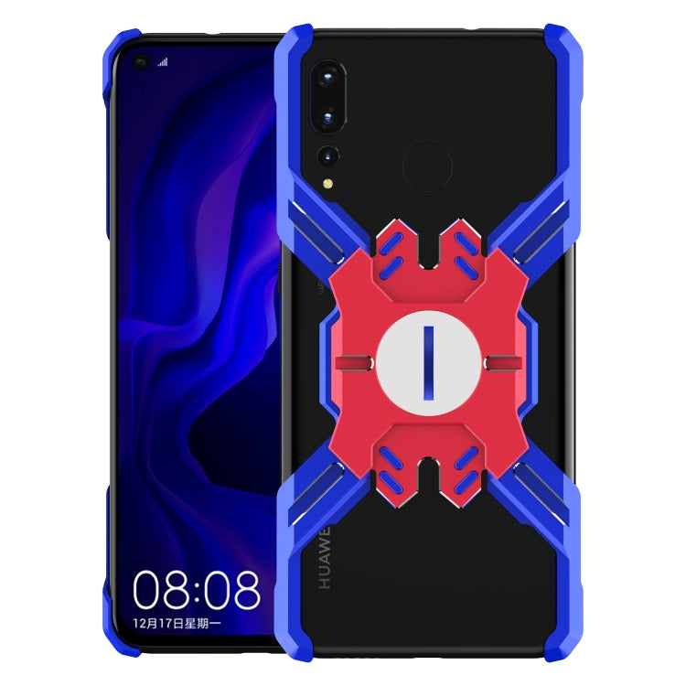 For Huawei Nova 4 Hero Series Anti-fall Wear-resistant Metal Protective Case with Bracket