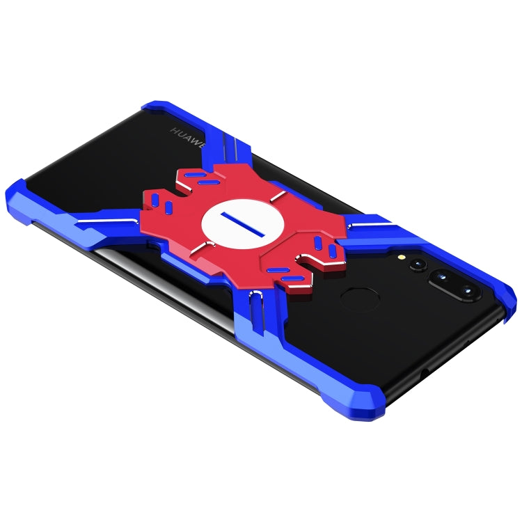 For Huawei Nova 4 Hero Series Anti-fall Wear-resistant Metal Protective Case with Bracket