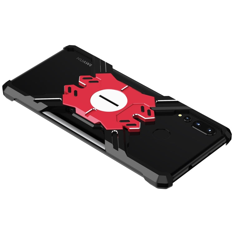 For Huawei Nova 4 Hero Series Anti-fall Wear-resistant Metal Protective Case with Bracket