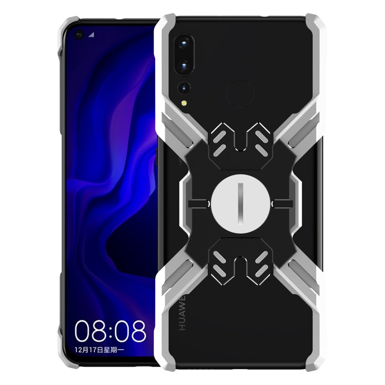 For Huawei Nova 4 Hero Series Anti-fall Wear-resistant Metal Protective Case with Bracket