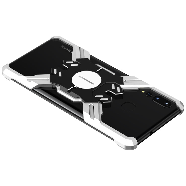 For Huawei Nova 4 Hero Series Anti-fall Wear-resistant Metal Protective Case with Bracket