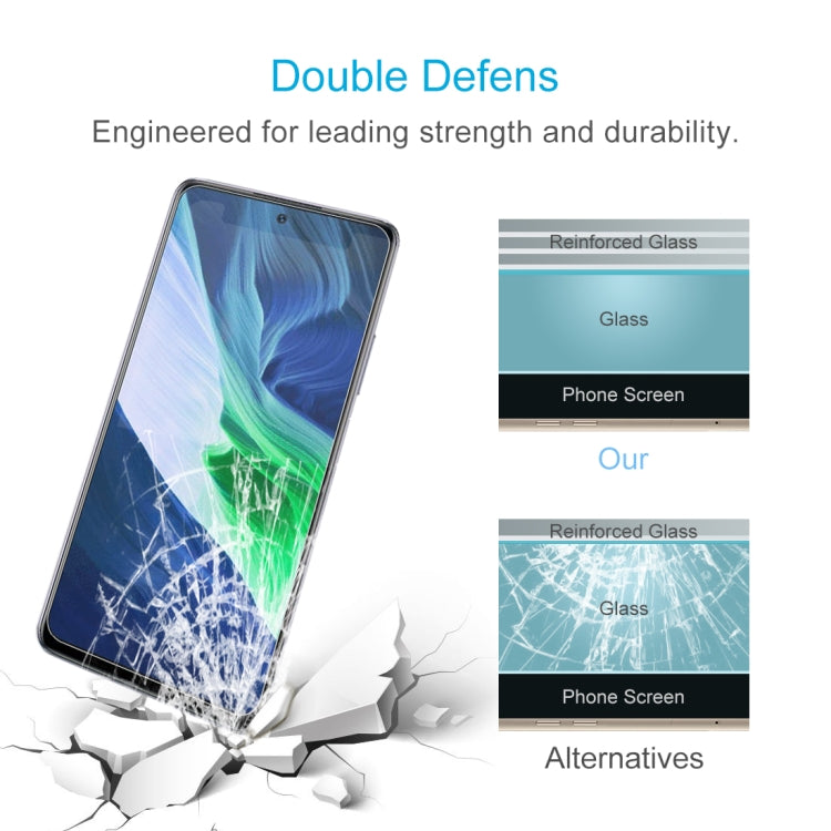 For Infinix Note 10 Pro NFC/10 Pro/10 10 PCS 0.26mm 9H 2.5D Tempered Glass Film