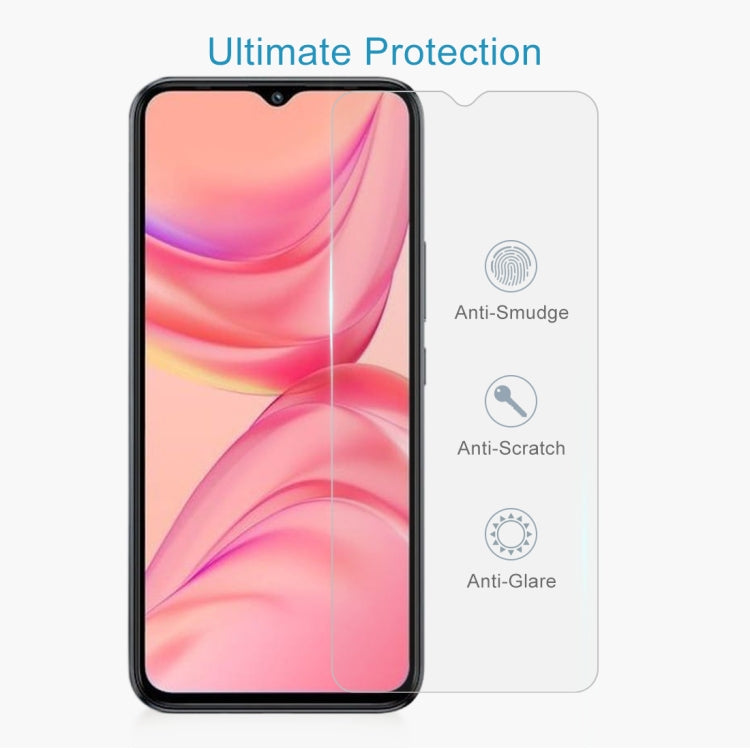 For Infinix Hot 10 Lite 10 PCS 0.26mm 9H 2.5D Tempered Glass Film