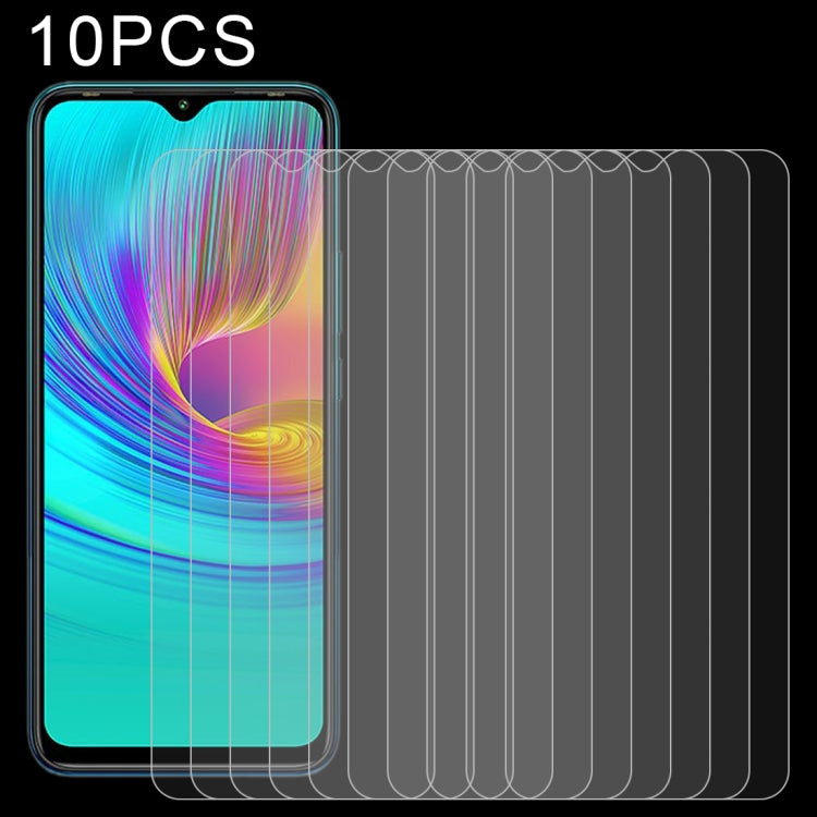 For Infinix Hot 9 Play 10 PCS 0.26mm 9H 2.5D Tempered Glass Film