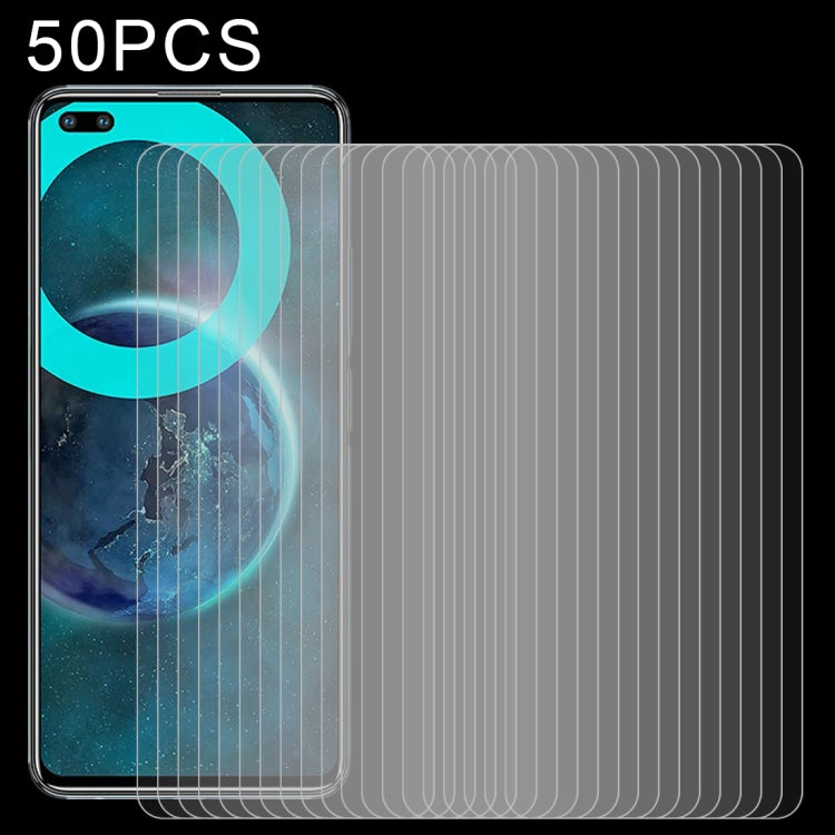 For Infinix Zero 8i / Zero 8 50 PCS 0.26mm 9H 2.5D Tempered Glass Film