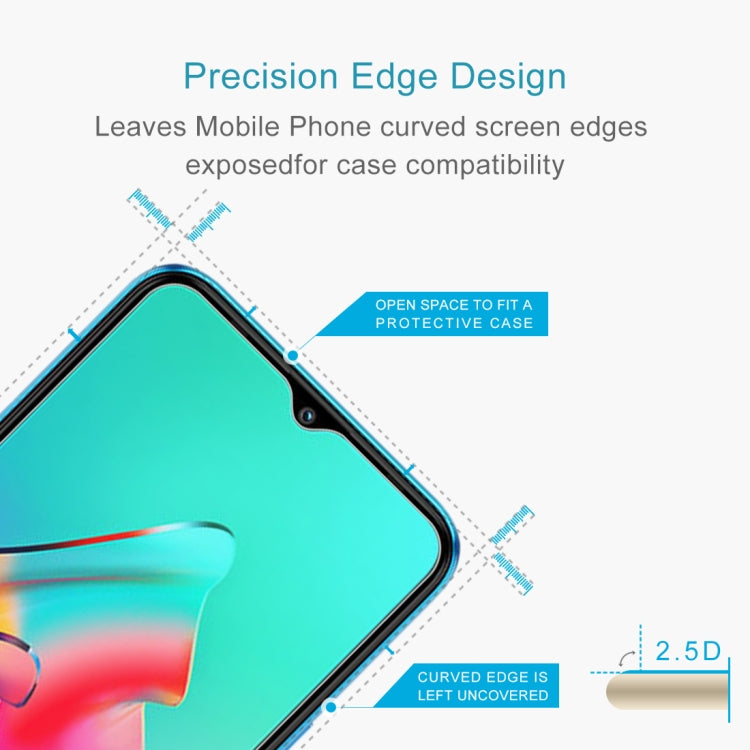 For Infinix Smart 5 50 PCS 0.26mm 9H 2.5D Tempered Glass Film