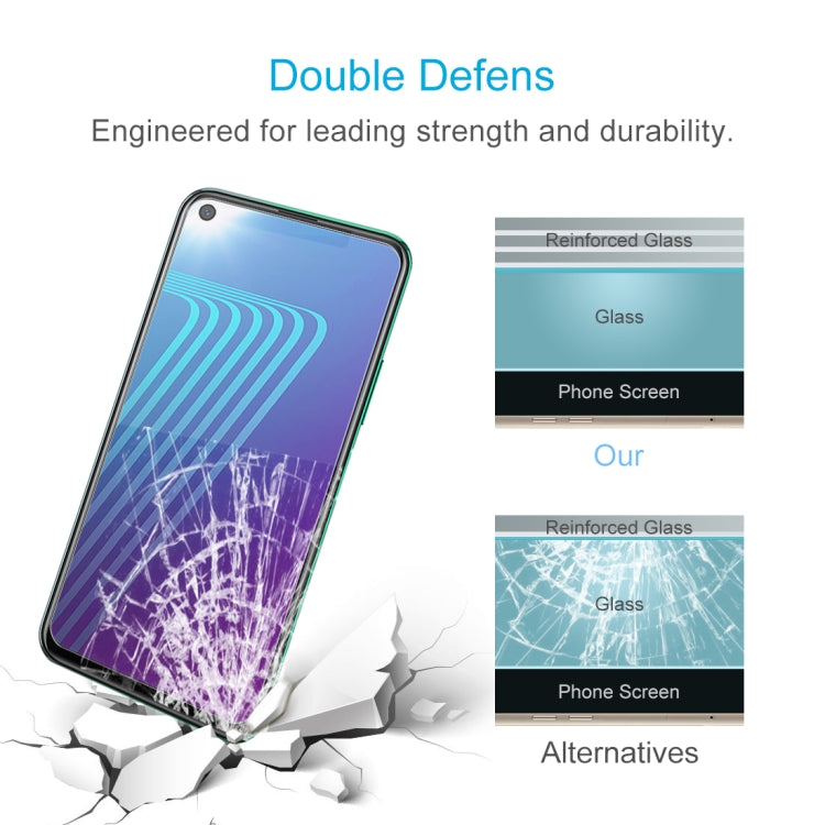 For Infinix Note 7 Lite 50 PCS 0.26mm 9H 2.5D Tempered Glass Film